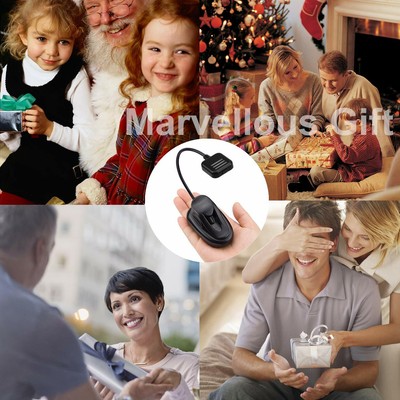 Reading Lights for Books in Bed, Clip On Headboard Reading Light, Battery Opera