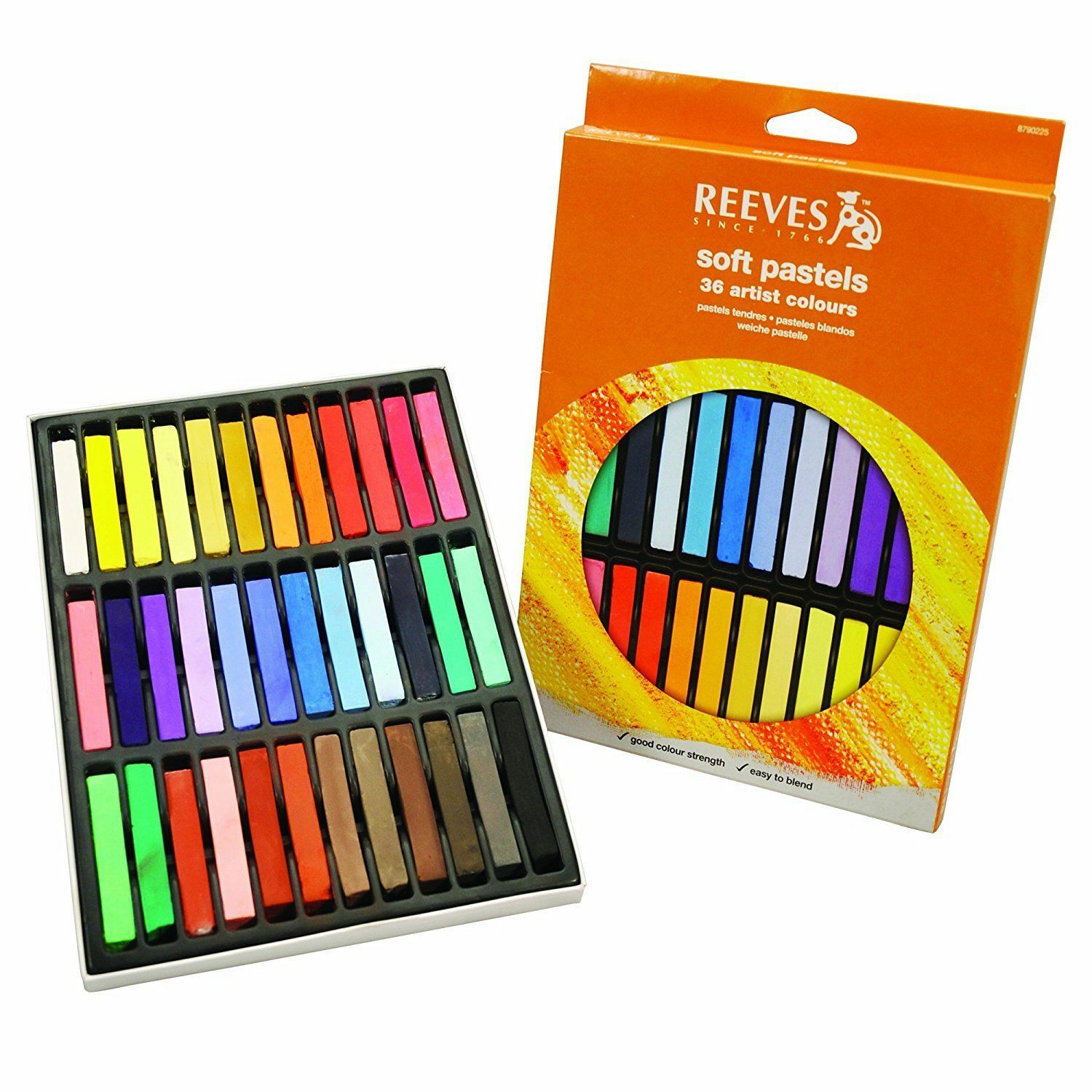 Reeves Soft Pastels 36 Piece Set | eBay