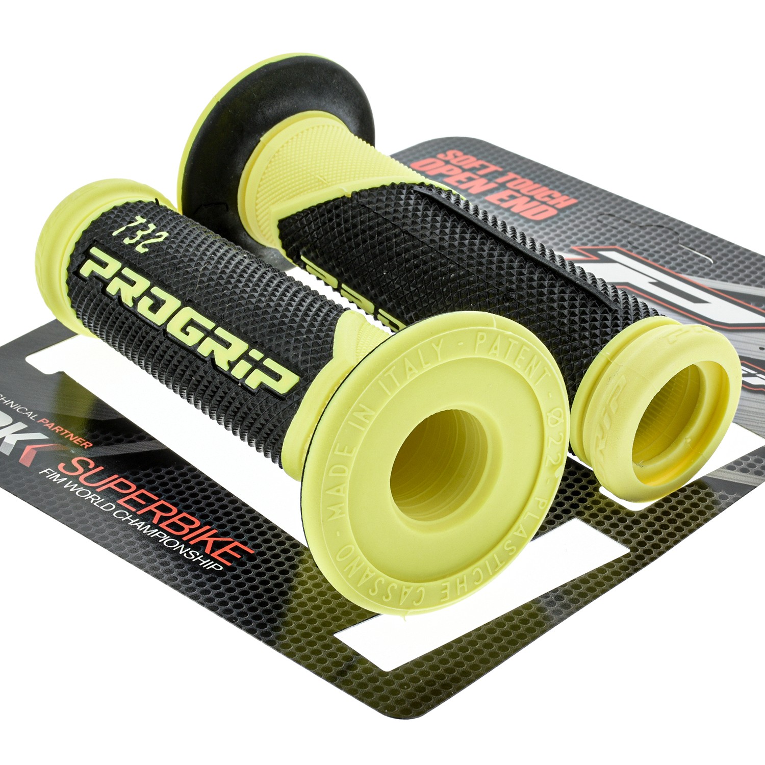 Griffgummi GELB 732 für Yamaha DT 125 DT 50 DX FRJ FS1 FZ8 FZ1 FJ 1200 TDM TDR