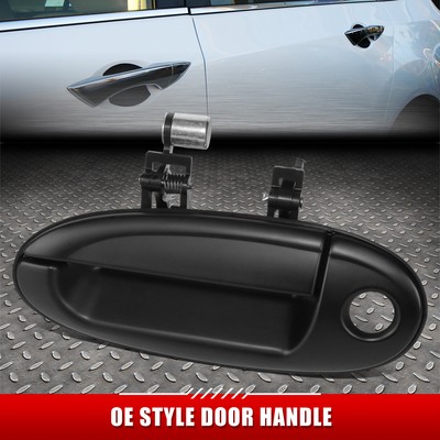 ДЛЯ 99-03 FORD/MERCURY SABLE TAURUS ЧЕРНАЯ ГЛАДКАЯ РУЧКА ТЯГИ ПЕРЕДНЕЙ ЛЕВОЙ ДВЕРИ