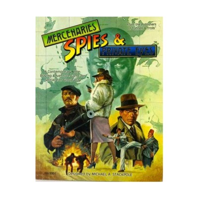 Flying Buffalo RPG Mercenaries, Spies & Private Eyes (Combined Ed) SW (New)