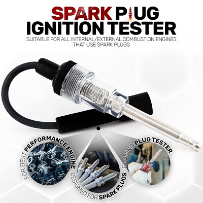 Spark plug Tester Ignition System Coil Engine In Line Auto Diagnostic Test Tool