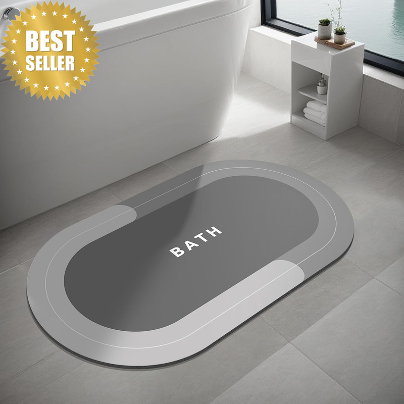 Bath Mat Bath Rugs Non-Slip Bathroom Rugs Super Absorbent Shower Mats Quick Dry