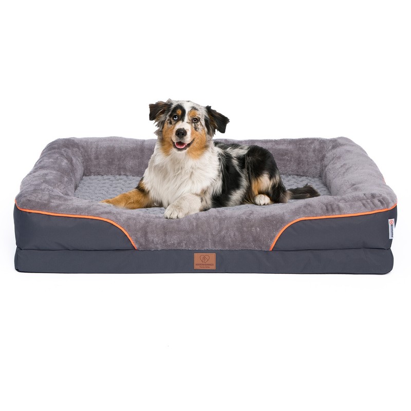 OrthopÃ¤Disches Premium Hundebett Mit Egg Foam, Abnehmbar, Waschbar, Wasserdicht