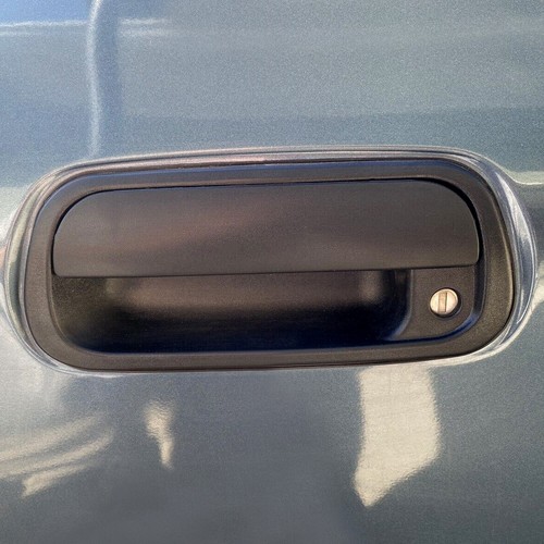 Tail Gate Tailgate Handle Textured Pickup Truck Black For Toyota Tundra 2000-06