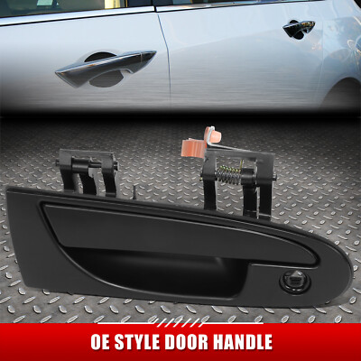 Для 95-99 Mitsubishi Eclipse Наружная ручка передней правой пассажирской двери с замочной скважиной