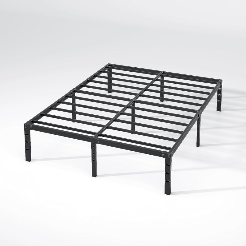 Metal Bed Frame-Simple and Atmospheric Metal Platform Bed Frame, Storage Space u