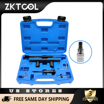 8Pcs Camshaft Cam Alignment Timing Tool Kit for VW AUDI 2.0L Turbo FSI Engine