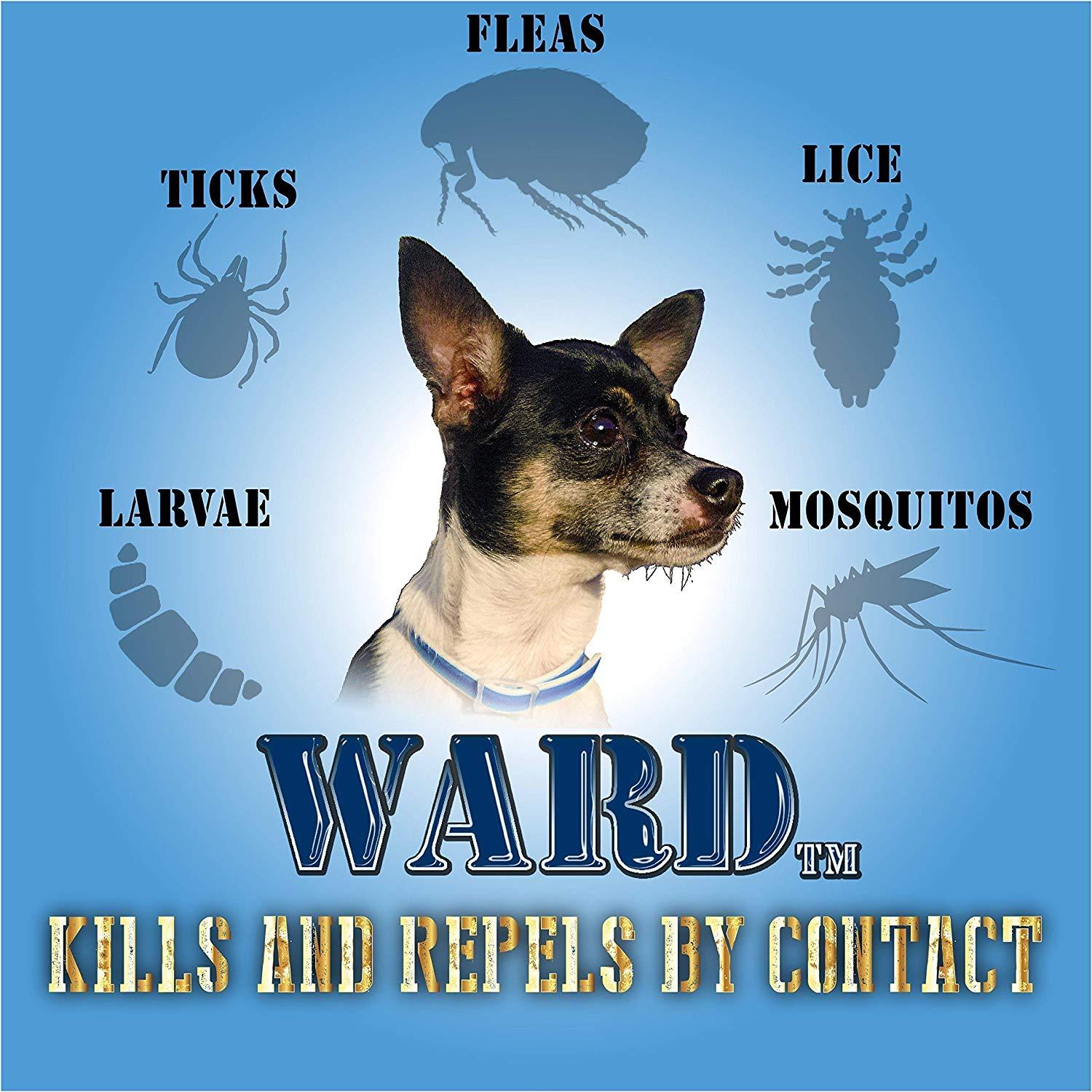 Natural Hypoallergenic Flea & Tick Control Collar For Dogs 8 MONTHS OF DEFENSE