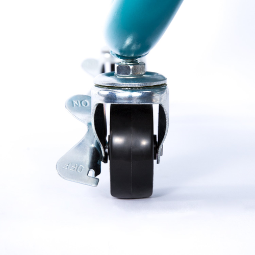 DESIGNA Metal Rolling Storage Cart 3 Tiers Utility Mobile Organization Cart with