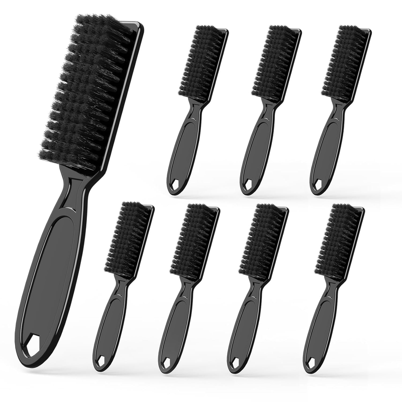 Barber Clipper Cleaning Brush Set Blade Duster Nylon Beard Hair Styling Tool