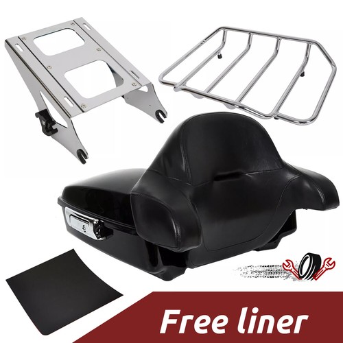 Стойка для крепления спинки багажника Chopped Tour Pack Pak для Harley Road King Glide 14-24