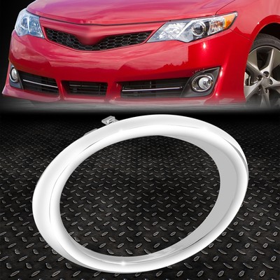 Для 12-14 Toyota Camry 1 шт. Хромированная рамка противотуманной фары в стиле OE со стороны переднего пассажира