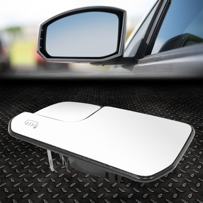 Для 15-23 Ford Mustang OE Style Левое боковое зеркало водителя с подогревом, Плоская стеклянная линза