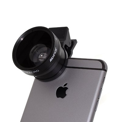 Clip-On 0.45X Wide Angle Lens for iPhone 6s 6 plus 6 5 iPad Samsung Galaxy phone