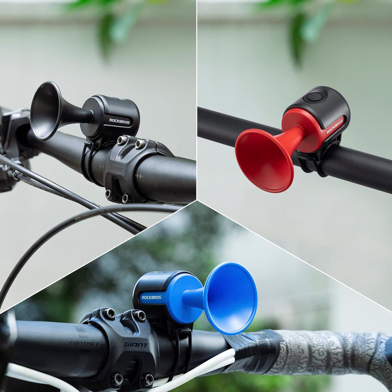 Electric Bike Horn 120Db Adults Kids Bike Horn Alarm IPX4 Waterproof Electronic