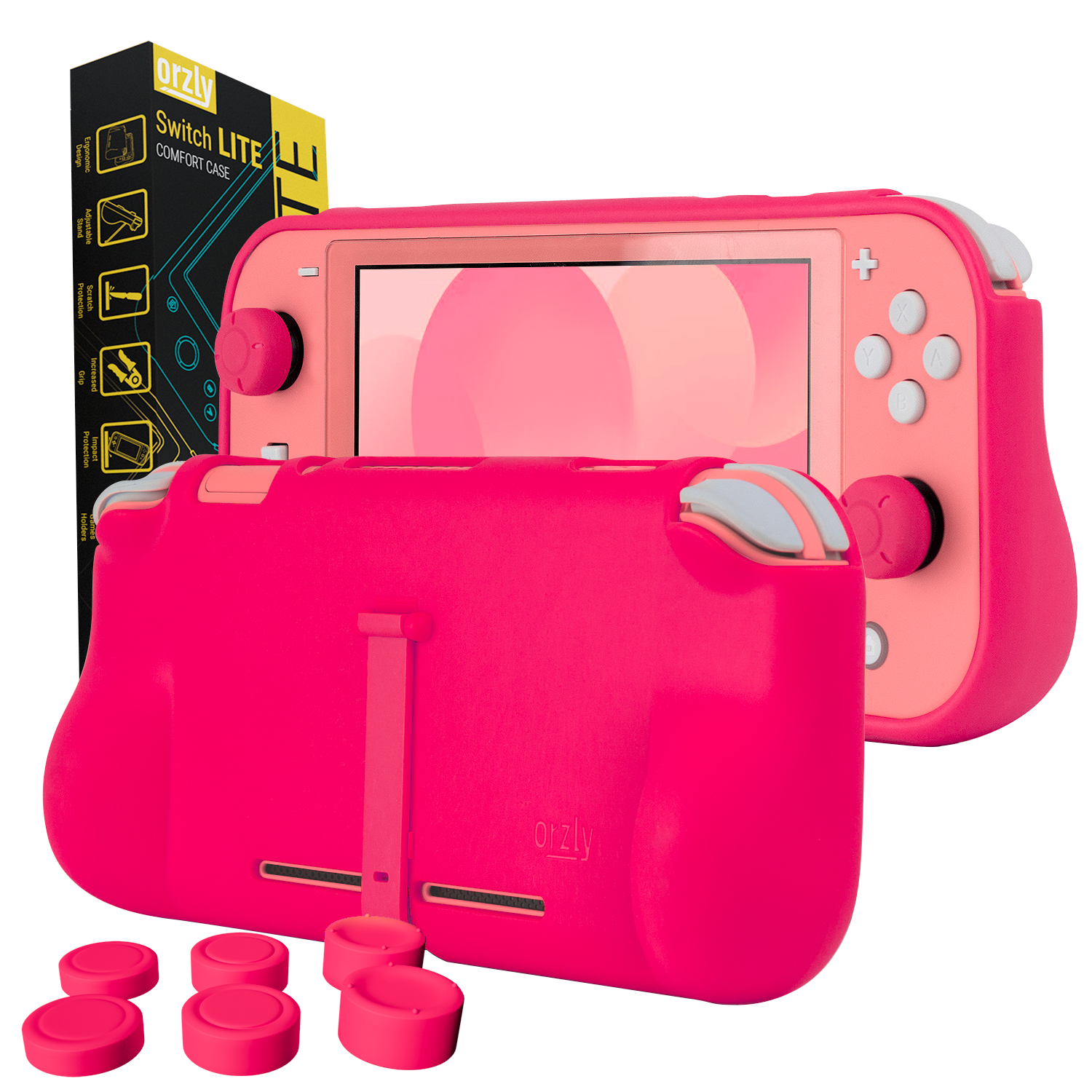 ⚠ジャンク品 Nintendo Switch Lite ピンク 本体＋ケース付き Nintendo Switch Lite Comfort Grip Case in Pink | eBay