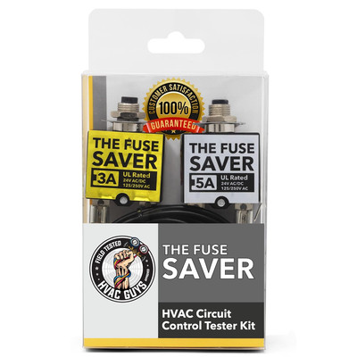 the Fuse Saver HVAC Circuit Tester 3 AMP & 5 AMP Fuses