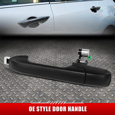 Для 06-08 Honda Pilot Черная загрунтованная Наружная ручка задней левой двери со стороны водителя