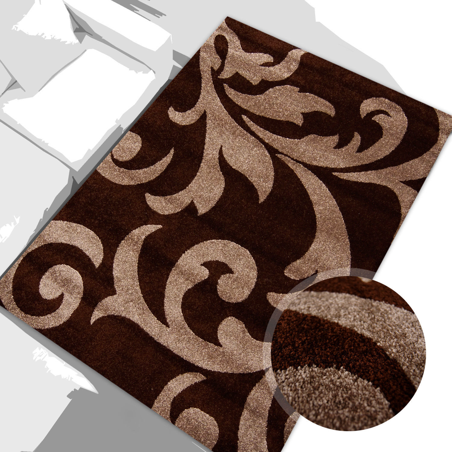 Moderne Wohnraum-Läufer