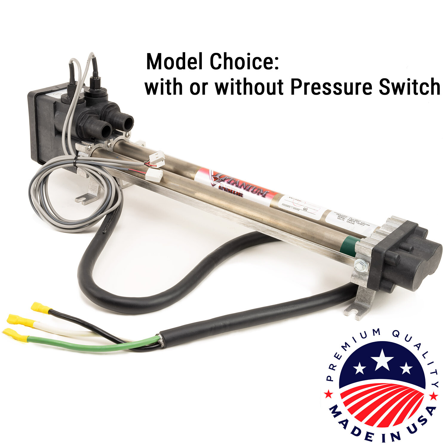No-Fault Titanium Spa Heater for Hot Spring/Watkins/Caldera