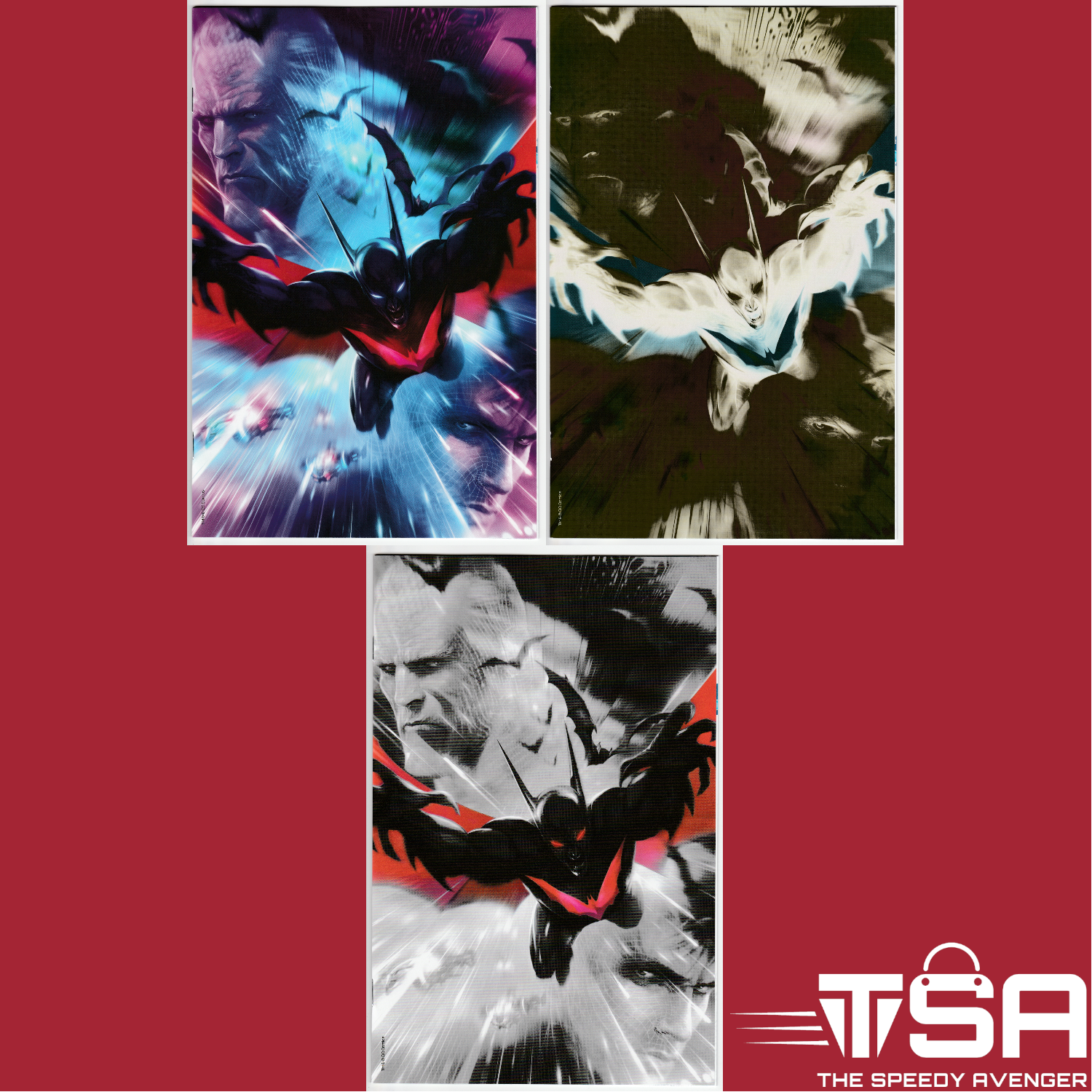 BATMAN BEYOND #1 (Vol 1 1999) Francesco Mattina ALL Variants With NYCC 2022 COA