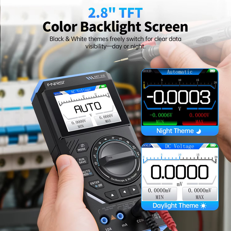 DST-210 and DST-201 - 2-in-1 Automotive Diagnostic tool, Portable, Rotary Contro