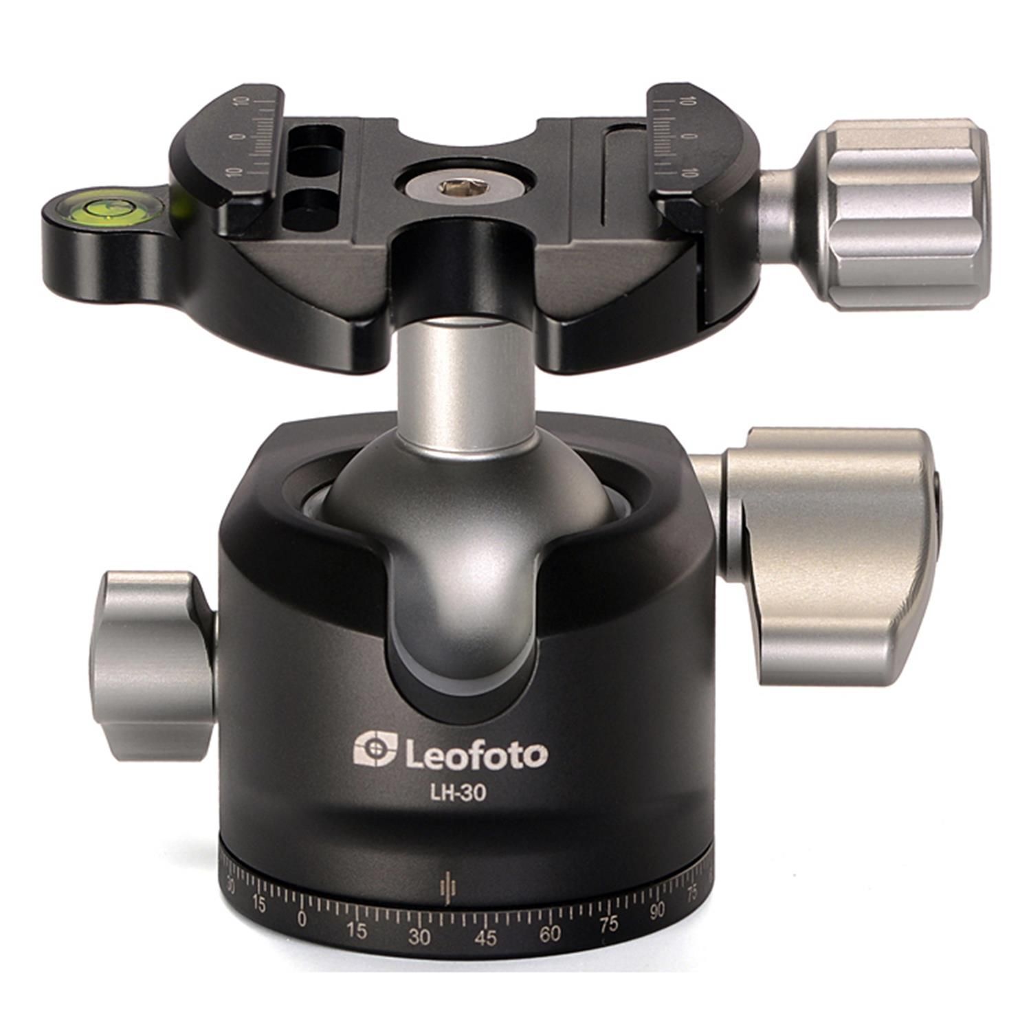 LEOFOTO LH-30 Low Center of Gravity Ball Head - Load Capacity 12 kg