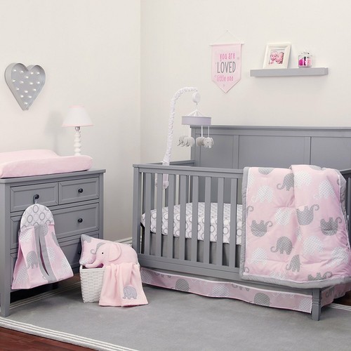 purple elephant nursery