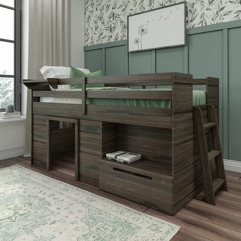 For Kids With 1 Drawer, Barnwood B