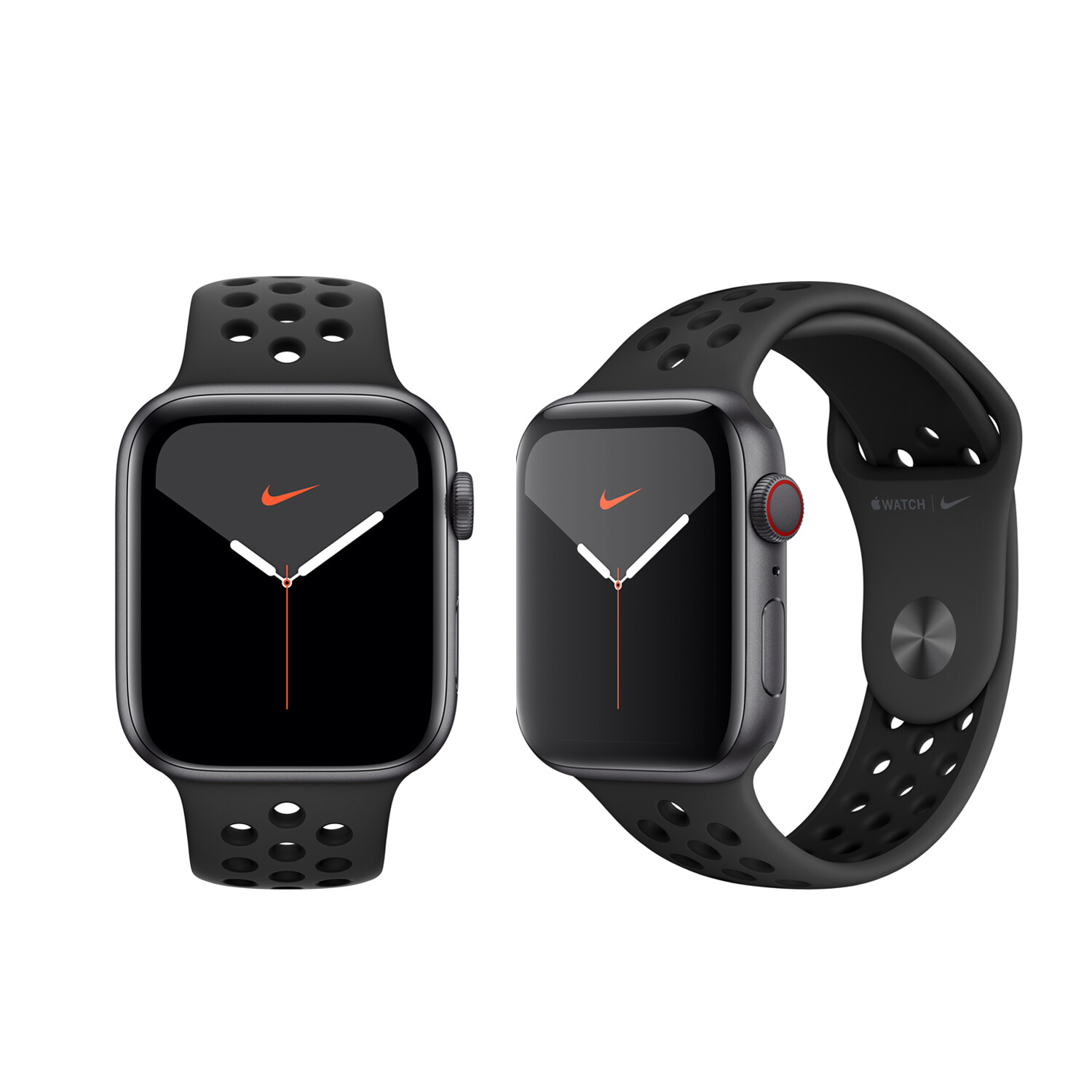 space grey aluminum apple watch