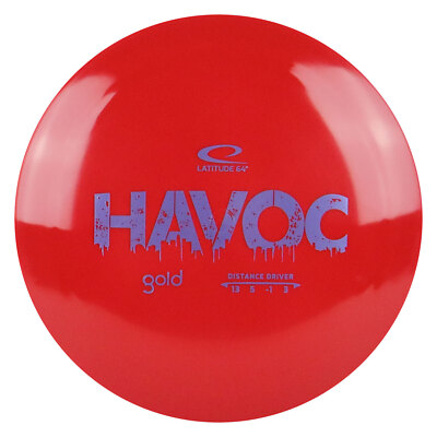 Latitude 64 Disc Golf Gold Havoc Distance Driver 13/5/-1/3 - Choose Exact Disc