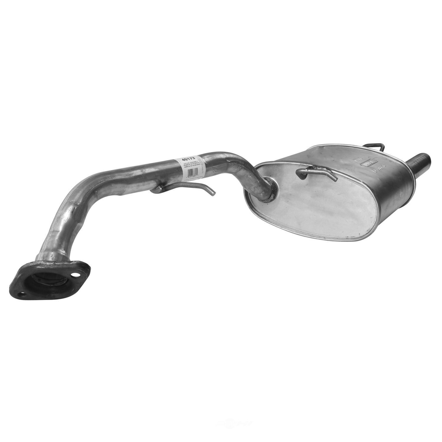 Hella volume muffler① AP Exhaust Muffler Assembly 1.78