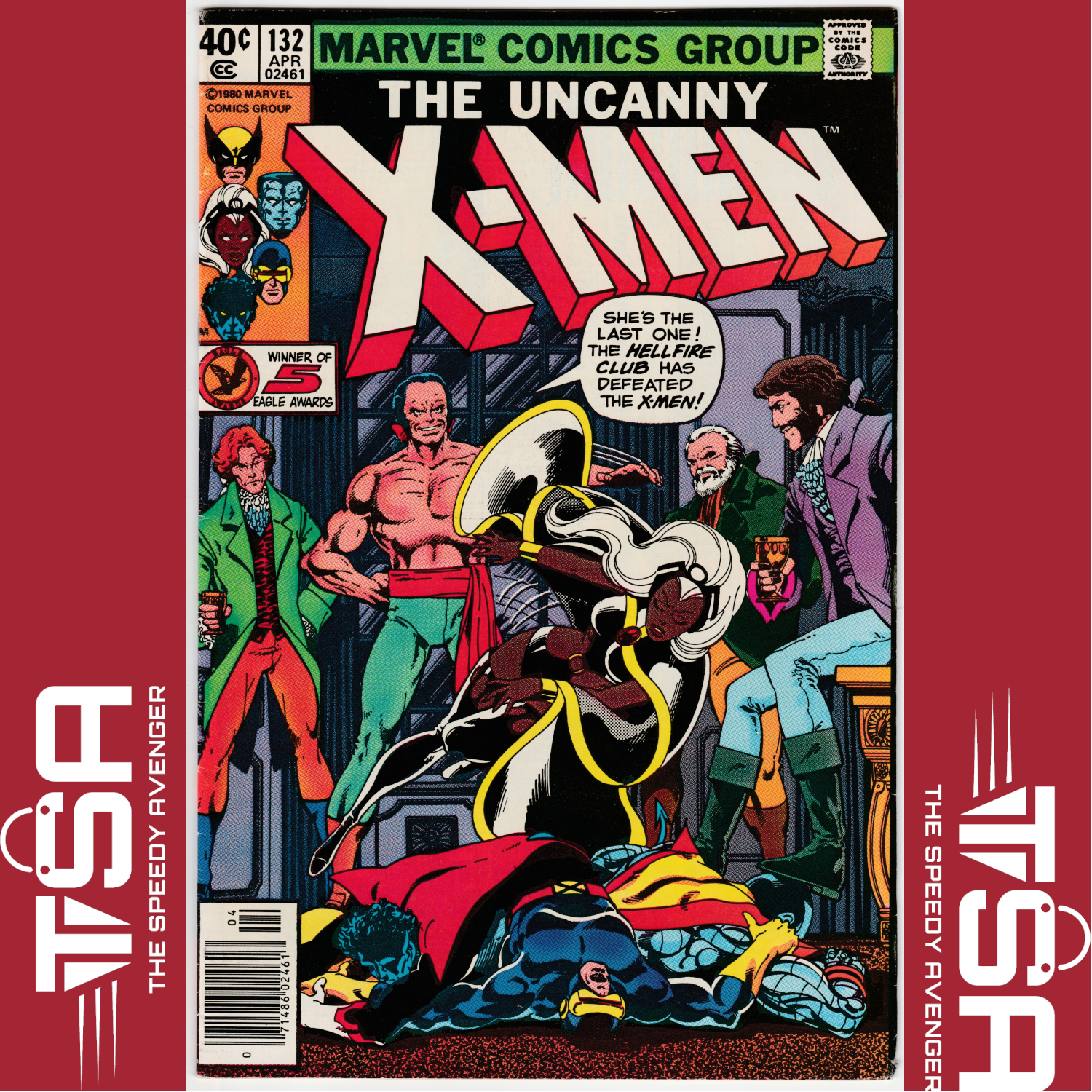 THE UNCANNY X-MEN #132 1980 1963 STRANGER THINGS KEY COMIC! 1ST HELLFIRE CLUB!