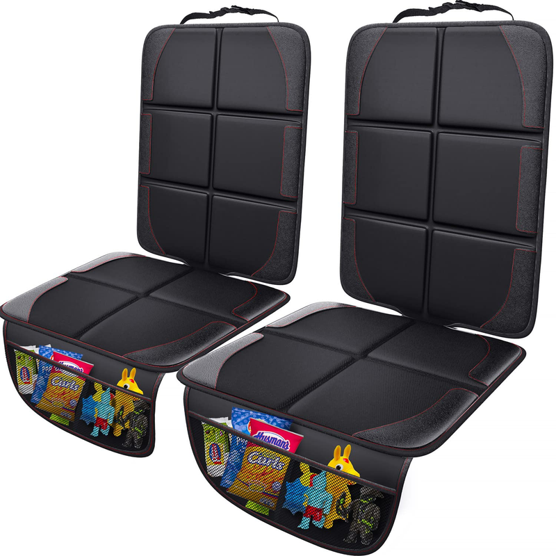 2 Pack Car Seat Protectors Waterproof 600D with Nonslip Backin...