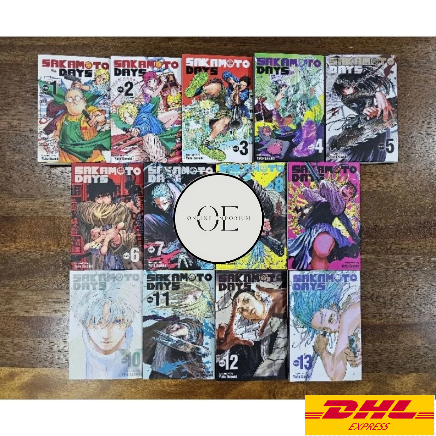 Comic Sakamoto Days Manga English Version Full Set Volume 1