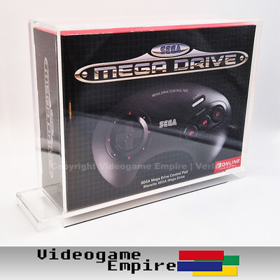 1x ACRYL BOX (UV) für [NINTENDO SWITCH ONLINE] Sega Mega Drive Controller OVP