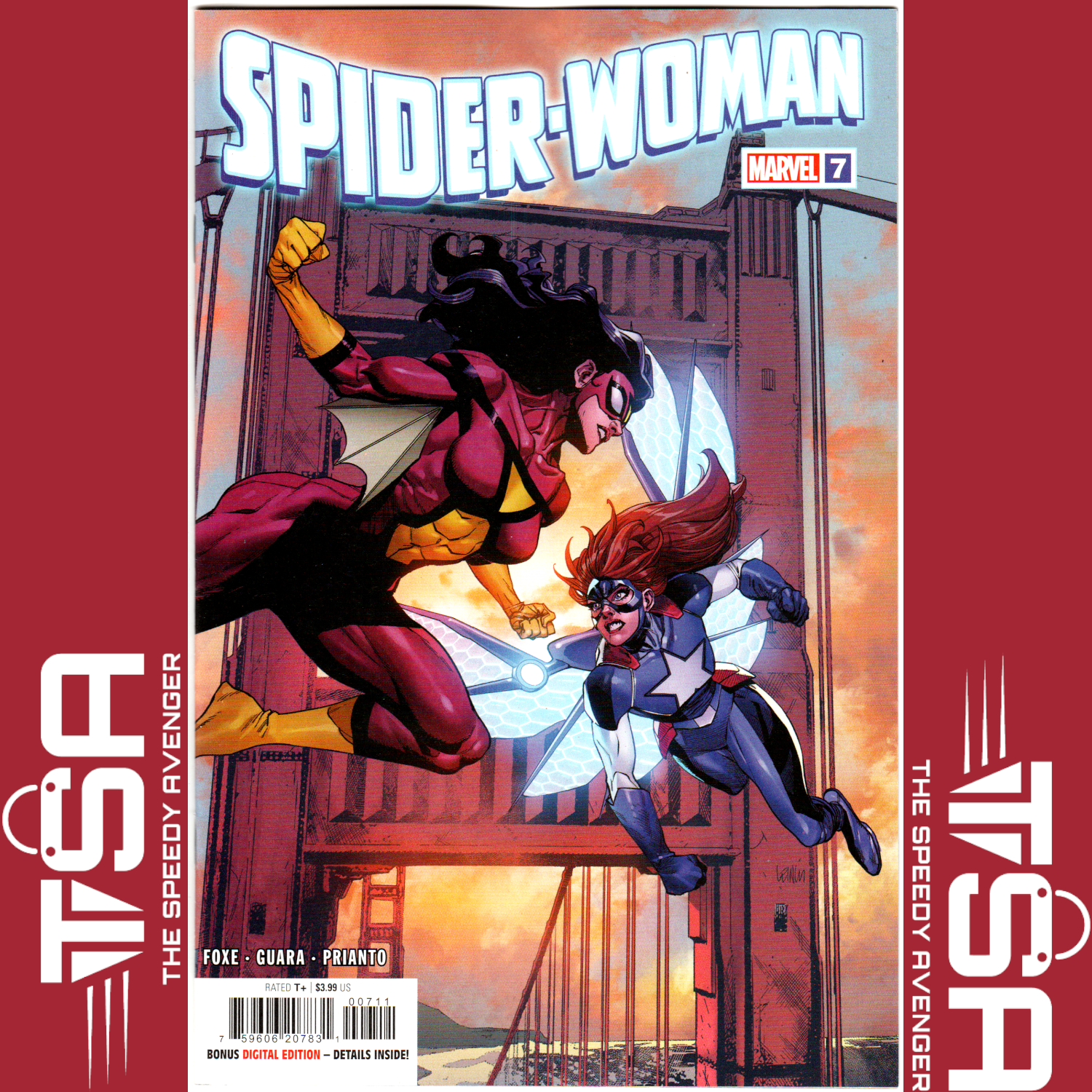 SPIDER-WOMAN #7 (Vol 8) Leinil Francis Yu Regular Cover A 2024 FIRST ASSEMBLY!