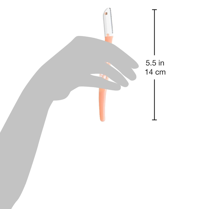 About Face Fuzz-Free Facial Razors for Shaving & Exfoliating - Includes 3 Beauty