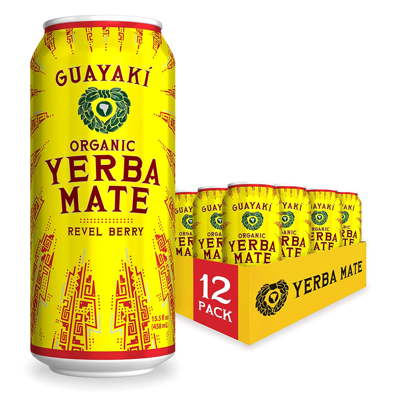 Guayaki Yerba Mate, Clean Energy Drink Alternative, Organic 
