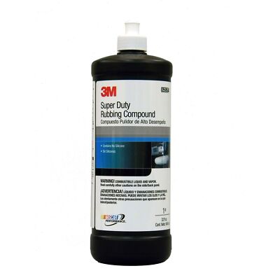 3M Marine Gelcote Boat Auto RV Super Rubbing Compound 32oz Bottle 05954