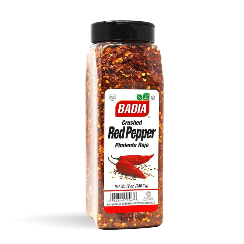 Crushed Red Pepper, 12 Oz – Dried and Crushed Red Chili Flakes for Cooking, Seas