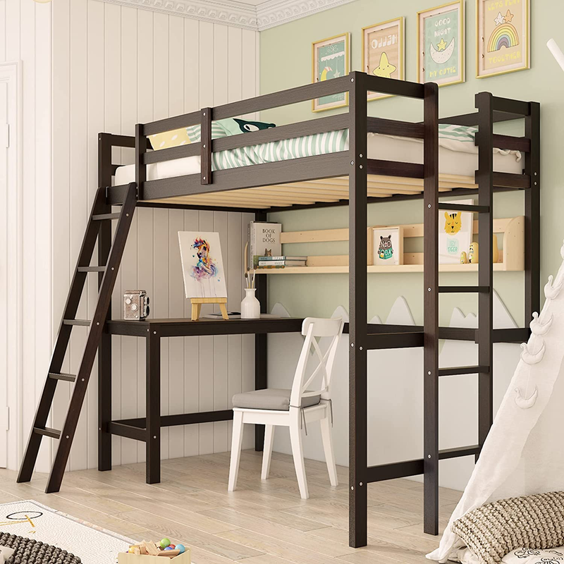 With 2 Ladders, Safety Guardr