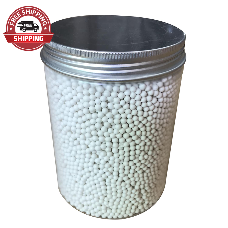 2.5 Lb Polishing Sphere Polish Ceramic Tumbling Tumbler Tumble Media Non-Abrasiv