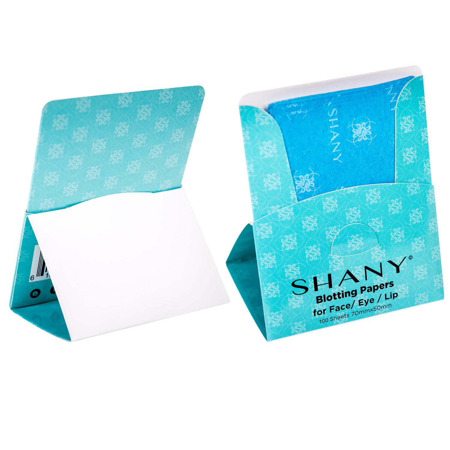 SHANY On-the-go Oil Blotting Papers- Set of Four with 100 Oil Absorbent Sheets