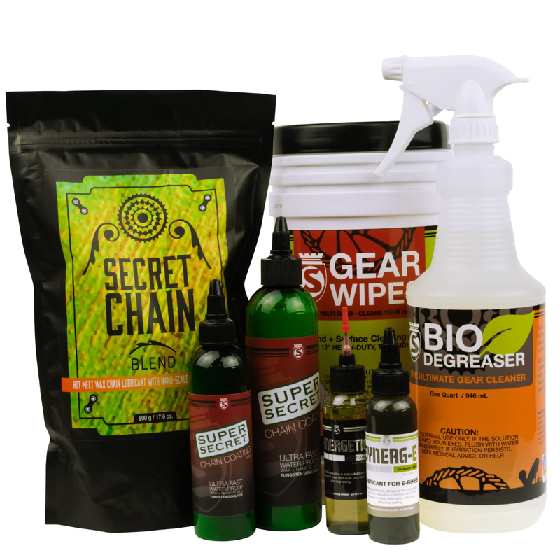 Super Secret Bike Chain Lube | Chain Wax to Clean, Smoothen, and Silence | Water
