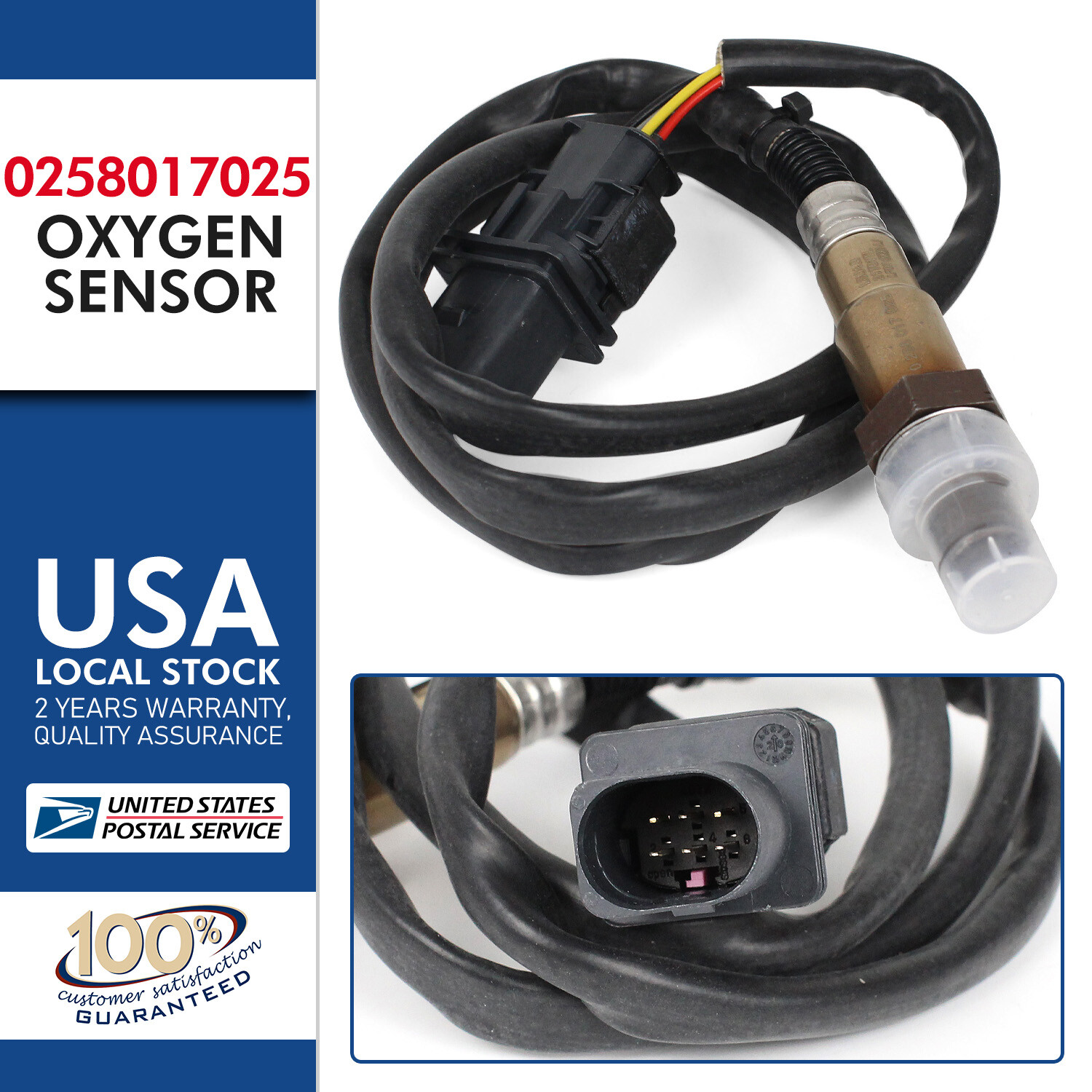 For Bosch 0258017025 WideBand Oxygen Lambda Sensor LSU4.9