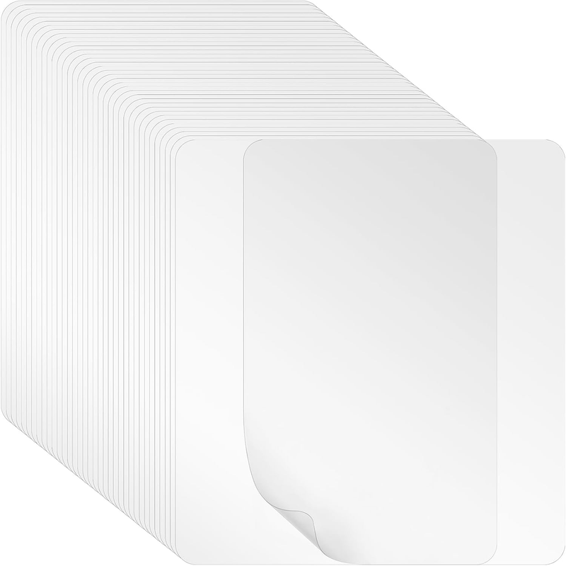 36 Pack Clear Plastic Placemats, Plastic Placemats Table Mats Heat Resistant Pla