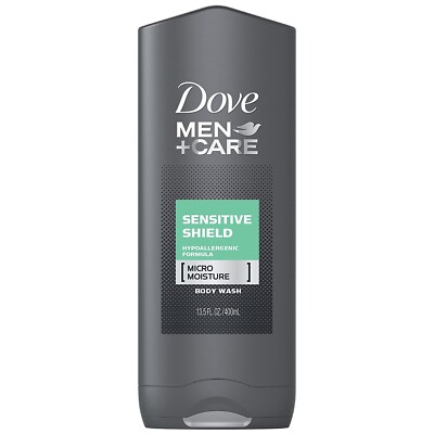 Dove Men + Care Sensitive Shield Body & Face Wash Hypoallergenic 13.50 fl oz