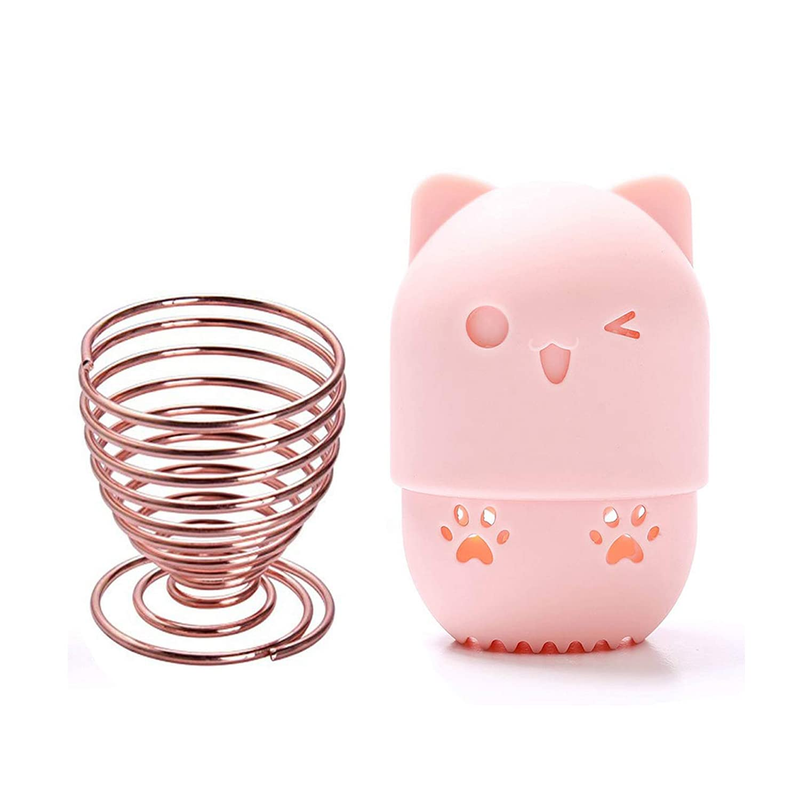 Makeup Sponge Holder, Beauty Sponge Holder + Makeup Blender Travel Case Beauty S